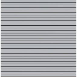 Clôture Rhombus, TraumGarten kit tout compris, argent panneau Rhombus Personnalisez votre brise-vue avec notre configurateur - tous les poteaux et le matériel de fixation inclus.