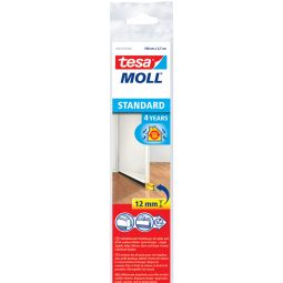 Joint de porte, tesamoll Standard Rail d'étanchéité de porte, sols lisses, fente jusqu'à 12 mm 