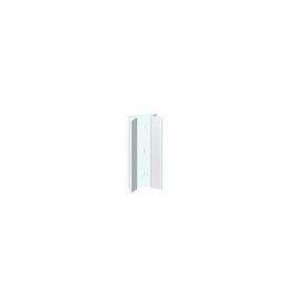 Adaptateur à 45 degrés blanc, TraumGarten LONGLIFE approprié pour poteau LONGLIFE d'angle 45°