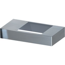 Habillage inox pour support poteau, TraumGarten SYSTEM habillage support poteau approprié pour poteau TraumGarten SYSTEM