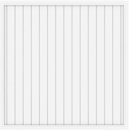 Panneau brise-vue, TraumGarten LONGLIFE RIVA blanc pvc de fenêtre revêtu, lavable, différentes tailles