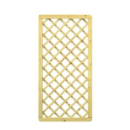 Panneau treillis bois, TraumGarten XL tailles différentes, fixé avec acier inox , dimension treillis : 10x10cm