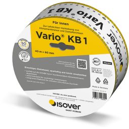Adhésif Isover Vario KB1 40m adhésif avec film protecteur pour une pose confort - isolation par l'intérieur