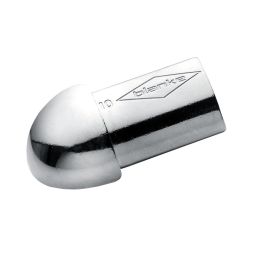 BLANKE Profilé de carrelage angle extérieur pour profil quart de cercle aspect acier inoxydable poli 6mm pour une finition d'angle précise