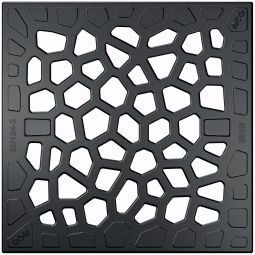 Grille en fonte ACO Self Europoint Vonoroi Couvercle carrossable, 250x250 mm pour avaloir de cour
