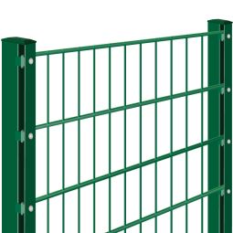 Kit grillage rigide double fils couleur vert Individualisez votre grillage : hauteur, longueur, type de montage (à sceller ou sur platine), épaisseur des barreaux, type de poteau