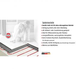 Plancher chauffant électrique Wellker E-Heat 5