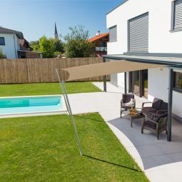 Windhager Voile d'ombrage CANNES taupe 3