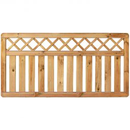 Clôture de jardin en bois 4