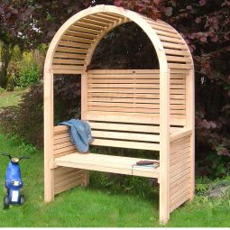 Banc couvert de jardin T&J 3