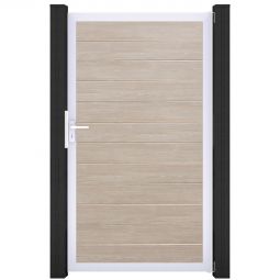 Portillon étroit GroJa BasicLine PVC 3