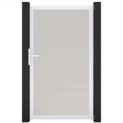 Portillon étroit GroJa BasicLine PVC 3