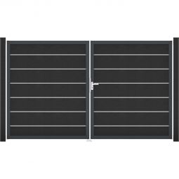 Portail double GroJa Solid Grande 4