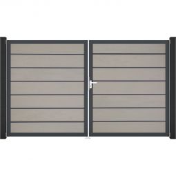 Portail double GroJa Solid Grande 4