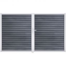 Portail clôture emboîtables GroJa Solid 3