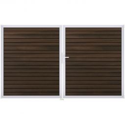 Portail clôture emboîtables GroJa Solid 3