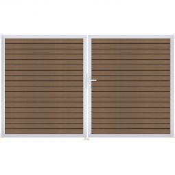 Portail double GroJa Solid Rhombus 3