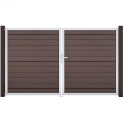 Portail double GroJa Solid pour 4