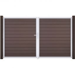 Portail double GroJa Solid pour 3