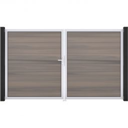 Portail double GroJa Solid pour 5