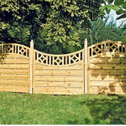 Clôture de jardin brise-vue T&J 3