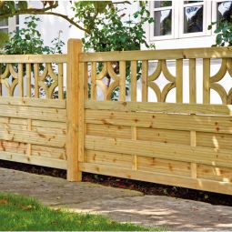 Clôture jardin Antikzaun clôture bois 3