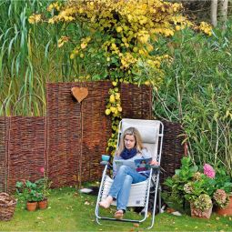 Paravent à assembler en osier 3