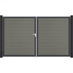 Portail double GroJa Solid pour 5