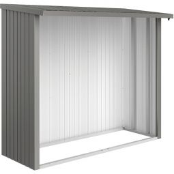 Paroi arrière pour abri à 3