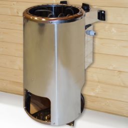 Poêle de sauna compact avec 3