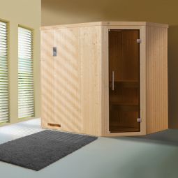 Sauna d'angle weka VARBERG en 9
