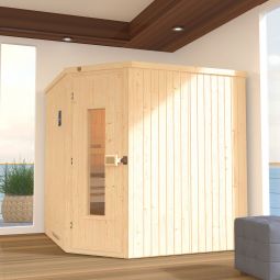 Sauna d'angle weka VARBERG en 6