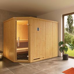 Sauna d'angle weka VARBERG en 8