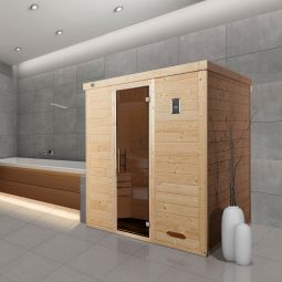 Sauna design weka KEMI en 3