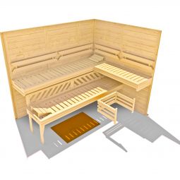 Sauna design weka KEMI en 7