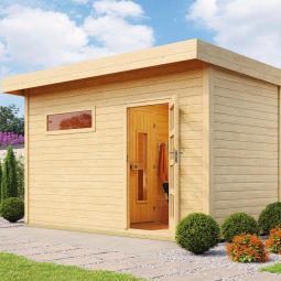 Sauna de jardin weka Farsund 3