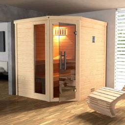 Sauna en bois weka TURKU 3