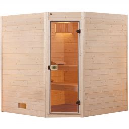 Sauna d'angle weka VALIDA en 5