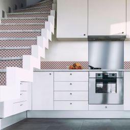 Adhésif carrelage Windhager Obolus taupe 3