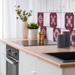 Autocollants pour carrelage mural Windhager 3