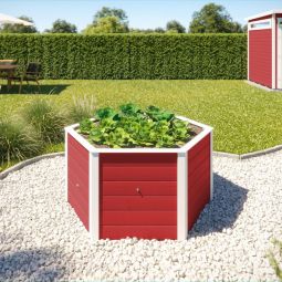 Jardinière surélevée en bois 6 3