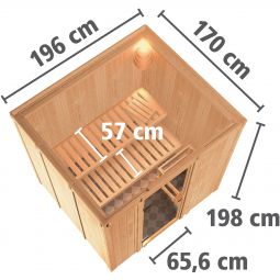 Sauna Karibu Daria 8