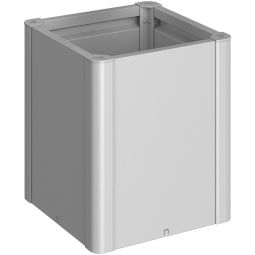 Jardinière Biohort Belvedere argent métallisé 5