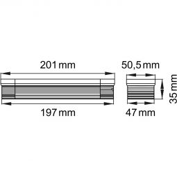Extension drainage de douche ACO 3