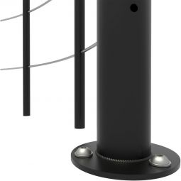 Minka balustrade noire avec câbles 9