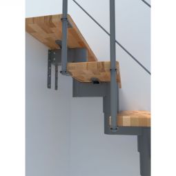 Escalier compact Minka Comfort hêtre 4