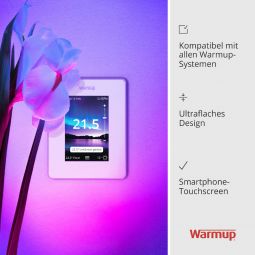 Thermostat Wi-Fi Warmup 6iE avec 5