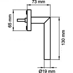 Poignée de fenêtre Karcher Rhodos 3