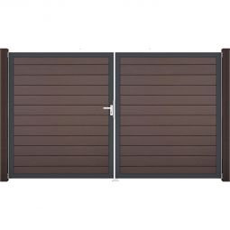 Portail double GroJa Solid pour 5