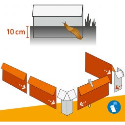 Windhager paroi anti limaces galvanisée 5